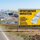 Constanta Port-2 Mai Ocazie De Vanzare Teren Intravilan (44 x 261m) La DN39